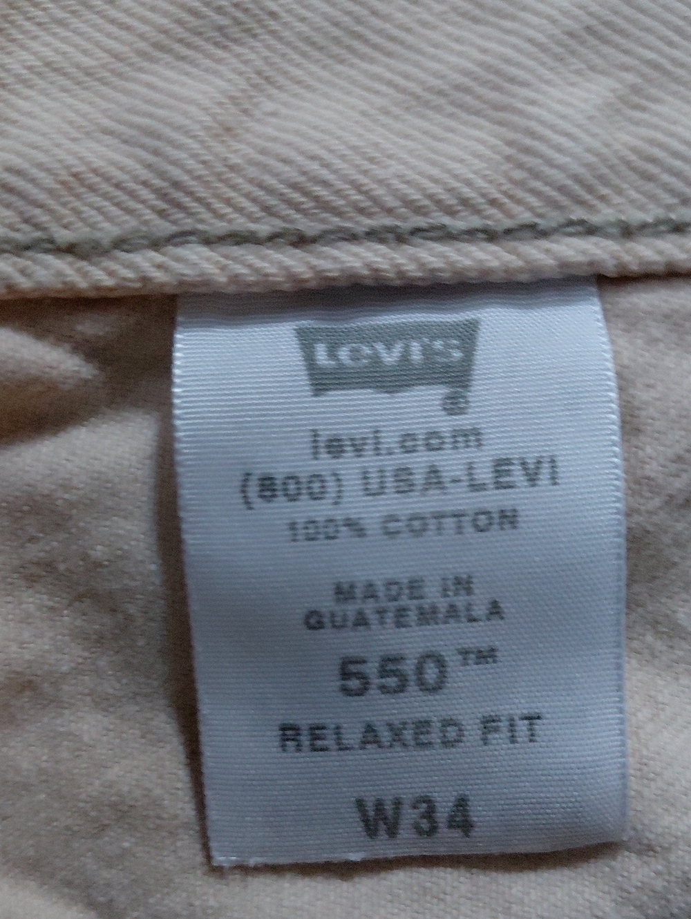 Vintage Levis 550 Cut Off Denim Shorts - Picture 2 of 6